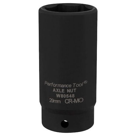 Performance Tool 29Mm Front Wheel Drive Axle Nut Socket, W80548 W80548